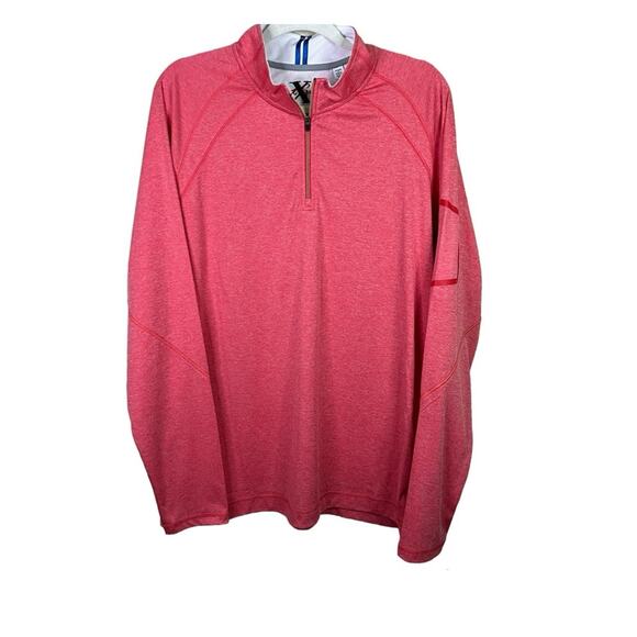 Robert Graham X Collection Athletic Quarter Zip Pullover Men's Size 2XL - Picture 1 of 9